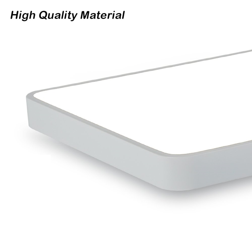 Brilagi - Luminaria LED de techo POOL SQUARE LED/48W/230V 3000/4500/6000K 50x50 cm blanca