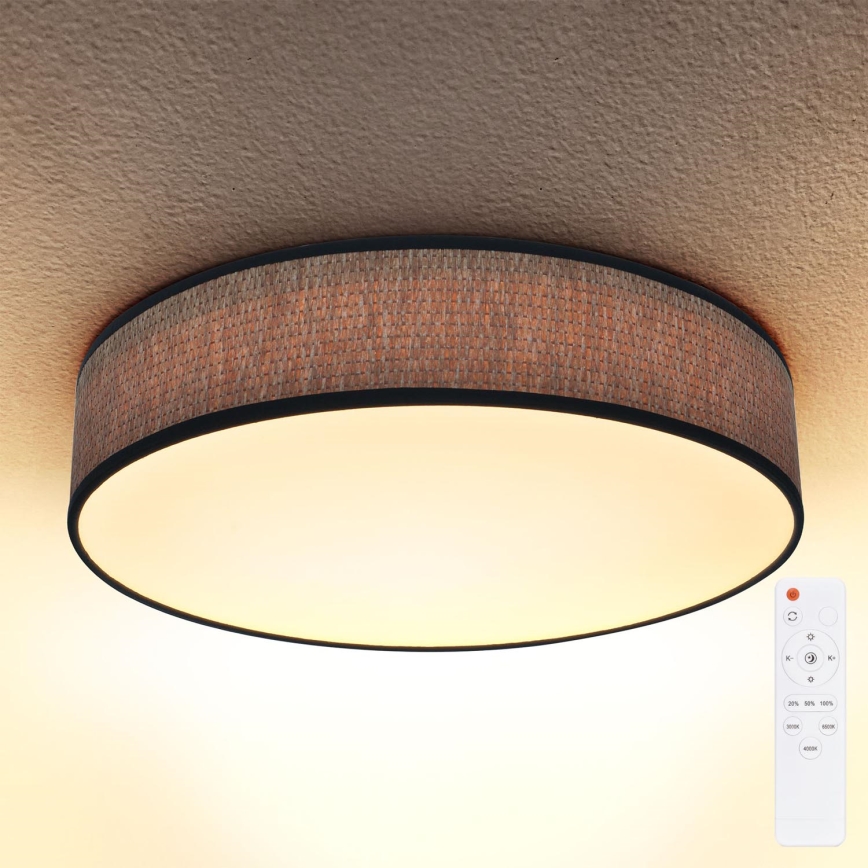 Brilagi - Lámpara de techo LED regulable ADELA LED/48W/230V 3000-6500K Ø 40 cm + mando a distancia