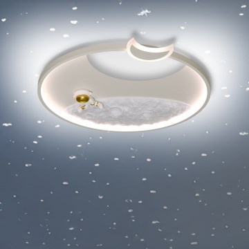Brilagi - Lámpara de techo LED regulable ASTRO LED/20W/230V 3000/4000/6000K + mando a distancia