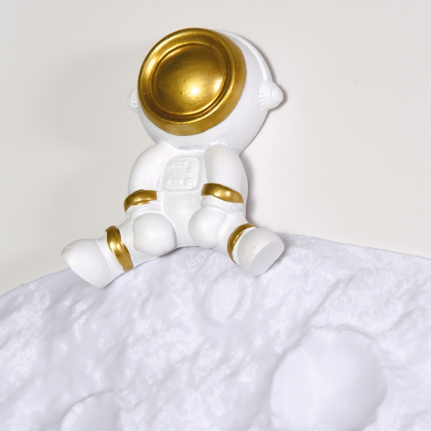 Brilagi - Lámpara de techo infantil LED regulable ASTRO LED/20W/230V Ø 50 cm 3000-6000K astronauta + mando a distancia