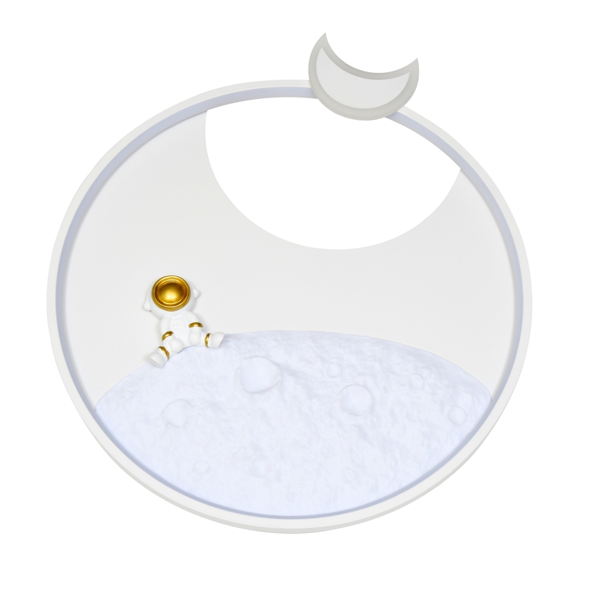 Brilagi - Lámpara de techo LED regulable ASTRO LED/20W/230V 3000/4000/6000K + mando a distancia