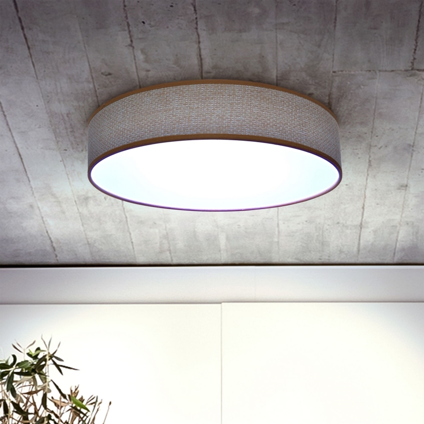Brilagi - Lámpara de techo LED regulable CARMEN LED/48W/230V 3000-6500K Ø 40 cm + mando a distancia