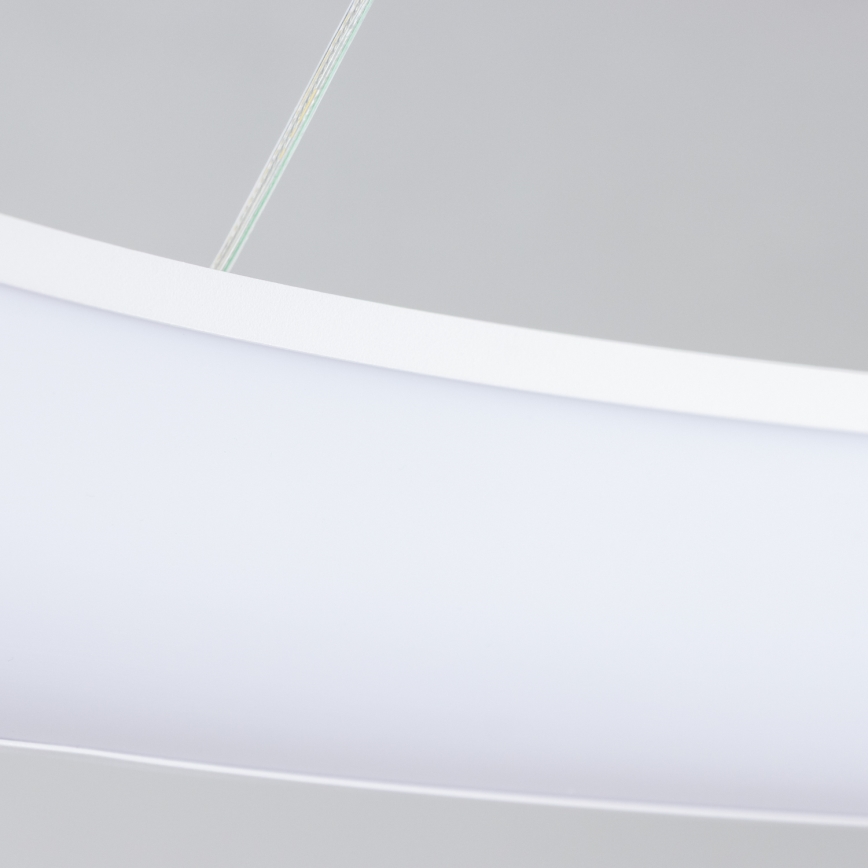 Brilagi - Lámpara colgante LED regulable con cable FALCON II LED/108W/230V 3000-6500K Ø 80 cm blanca + mando a distancia