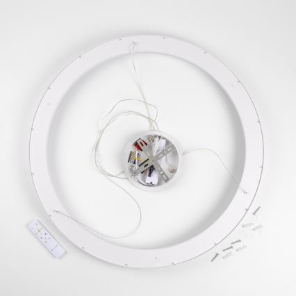 Brilagi - Lámpara colgante LED regulable con cable FALCON II LED/108W/230V 3000-6500K Ø 80 cm blanca + mando a distancia