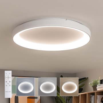 Brilagi - Lámpara de techo LED regulable FALCON II LED/108W/230V 3000-6500K Ø 80 cm blanca + mando a distancia