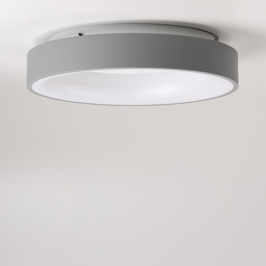Brilagi - Lámpara de techo LED regulable FALCON LED/80W/230V 3000-6500K diámetro 60 cm gris + mando a distancia