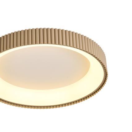 Brilagi - Lámpara de techo LED regulable FALCON MODERN LED/30W/230V 3000-6500K Ø 40 cm beige + mando a distancia