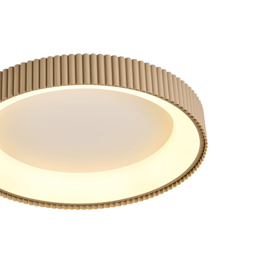 Brilagi - Lámpara de techo LED regulable FALCON MODERN LED/30W/230V 3000-6500K Ø 40 cm beige + mando a distancia