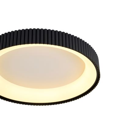 Brilagi - Luminaria de techo LED regulable FALCON MODERN LED/30W/230V 3000-6500K diámetro 40 cm negra + mando a distancia