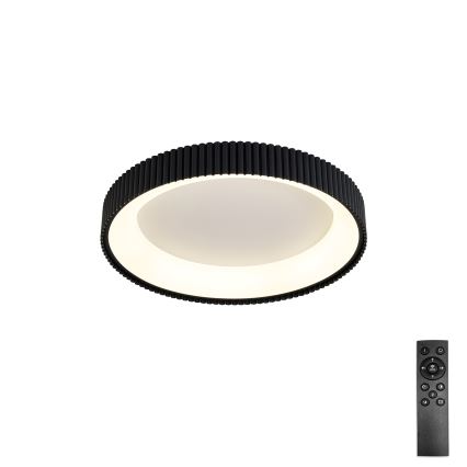 Brilagi - Luminaria de techo LED regulable FALCON MODERN LED/30W/230V 3000-6500K diámetro 40 cm negra + mando a distancia