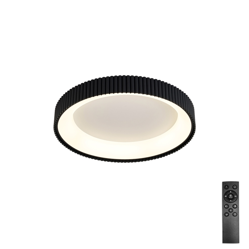 Brilagi - Luminaria de techo LED regulable FALCON MODERN LED/30W/230V 3000-6500K diámetro 40 cm negra + mando a distancia