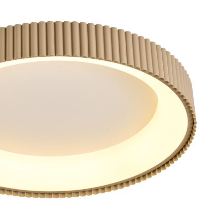 Brilagi - Plafón LED regulable FALCON MODERN LED/54W/230V 3000-6500K 60 cm beige + mando a distancia