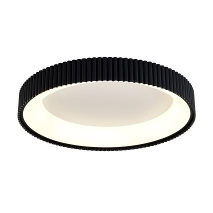 Brilagi - Plafón LED regulable FALCON MODERN, 54 W, 230 V, 3000–6500 K, Ø 60 cm, negro, con control remoto