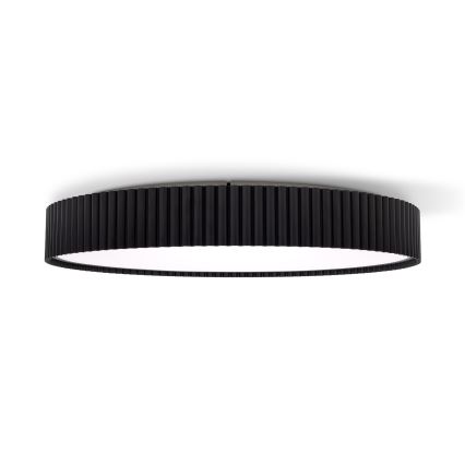 Brilagi - Plafón LED regulable FALCON MODERN, 54 W, 230 V, 3000–6500 K, Ø 60 cm, negro, con control remoto