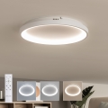 Brilagi - Lámpara de techo LED regulable FALCON SLIM LED/42W/230V 3000–6500 K Ø 50 cm blanca + control remoto