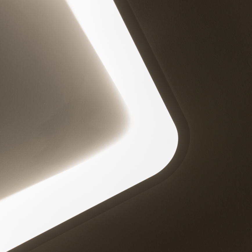 Brilagi - Luminaria de techo LED regulable FALCON SLIM LED/50W/230V 3000-6500K 50x50 cm blanco + mando a distancia