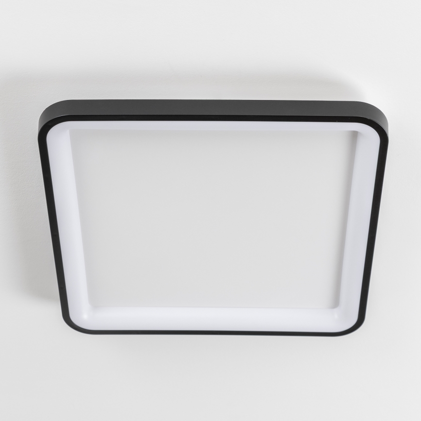 Brilagi - Luminaria de techo LED regulable FALCON SLIM LED/50W/230V 3000-6500K 50x50 cm negra + mando a distancia