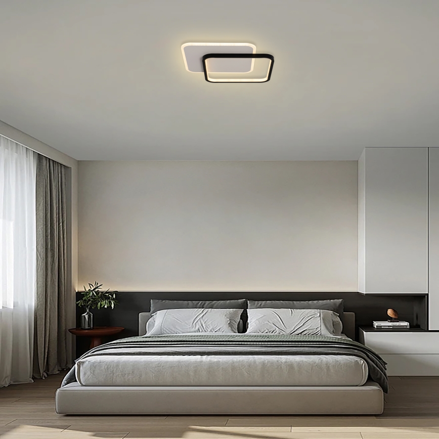 Brilagi - Luminaria de techo LED regulable FLARE LED/43W/230V 39,5x45 cm 3000/4000/6000K + mando a distancia