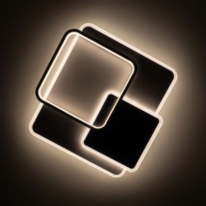 Brilagi - Plafón LED regulable FLARE LED/64W/230V 45x45 cm 3000/4000/6000K + control remoto