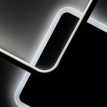 Brilagi - Plafón LED regulable FLARE LED/64W/230V 45x45 cm 3000/4000/6000K + control remoto