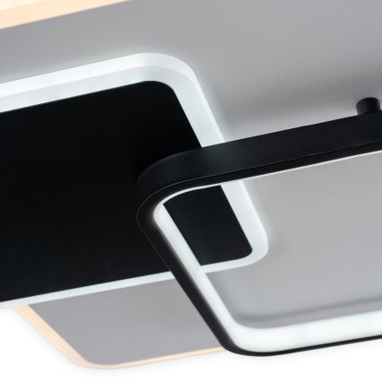 Brilagi - Plafón LED regulable FLARE LED/64W/230V 45x45 cm 3000/4000/6000K + control remoto