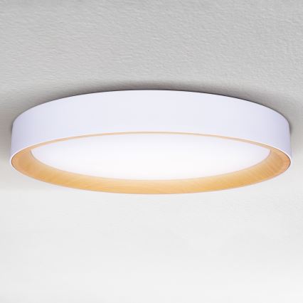 Brilagi - Lámpara de techo LED regulable LARIOS LED/72W/230V blanca Ø 59 cm + mando a distancia