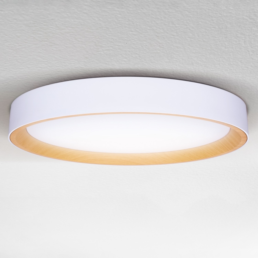 Brilagi - Lámpara de techo LED regulable LARIOS LED/72W/230V blanca Ø 59 cm + mando a distancia