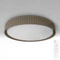 Brilagi - Lámpara de techo LED regulable LUCIA LED/48W/230V 3000-6500K Ø 41 cm taupe + mando a distancia