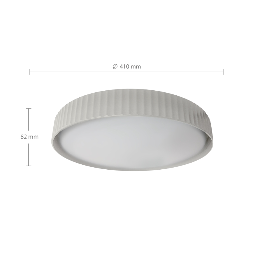 Brilagi - Luminaria de techo LED regulable LUCIA LED/48W/230V 3000-6500K Ø 41 cm blanca + mando a distancia