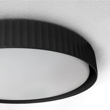 Brilagi - Lámpara de techo LED regulable LUCIA LED/48W/230V 3000-6500K Ø 41 cm negra + mando a distancia
