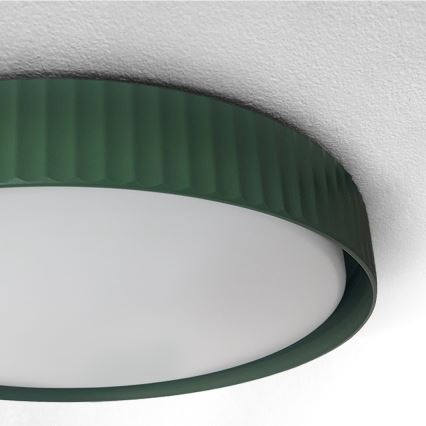 Brilagi - Luminaria de techo LED regulable LUCIA LED/60W/230V 3000-6500K Ø 59 cm verde + control remoto