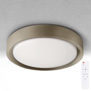 Brilagi - Lámpara de techo LED regulable MATTEO LED/48W/230V 3000-6500K diámetro 41 cm taupe + mando a distancia