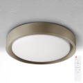 Brilagi - Lámpara de techo LED regulable MATTEO LED/60W/230V 3000-6500K Ø 51,5 cm taupe + mando a distancia