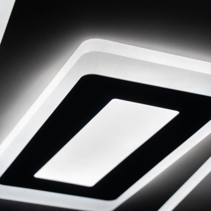 Brilagi - Luminaria de techo LED regulable MODERN LED/51W/230V 3000-6000K 20x40 cm + mando a distancia