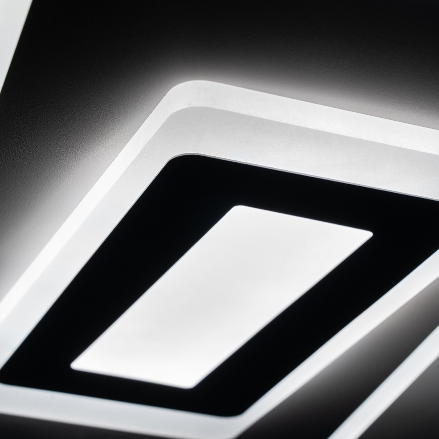 Brilagi - Luminaria de techo LED regulable MODERN LED/51W/230V 3000-6000K 20x40 cm + mando a distancia