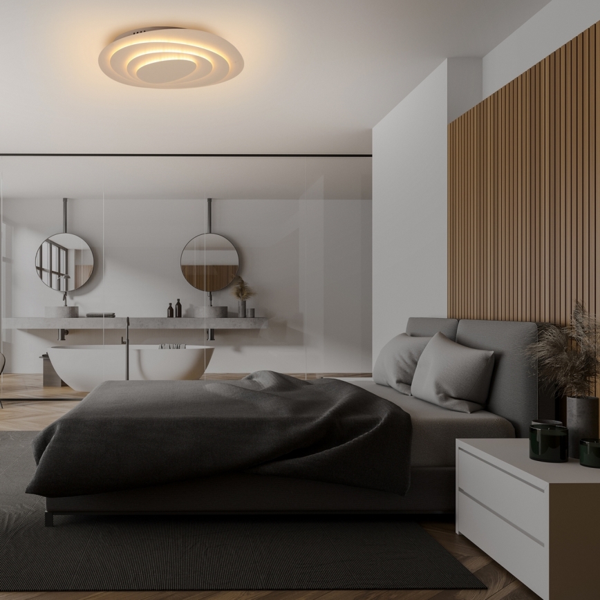 Brilagi - Luminaria de techo LED regulable MODERN LED/67W/230V 3000-6000K 46x55 cm + mando a distancia