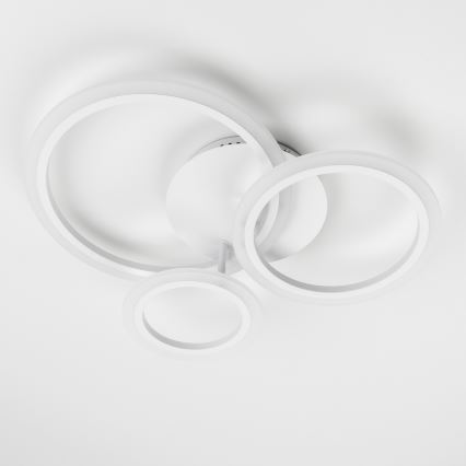 Brilagi - Lámpara de techo LED regulable ORBITS LED/40W/230V 3000-6500K blanco + control remoto