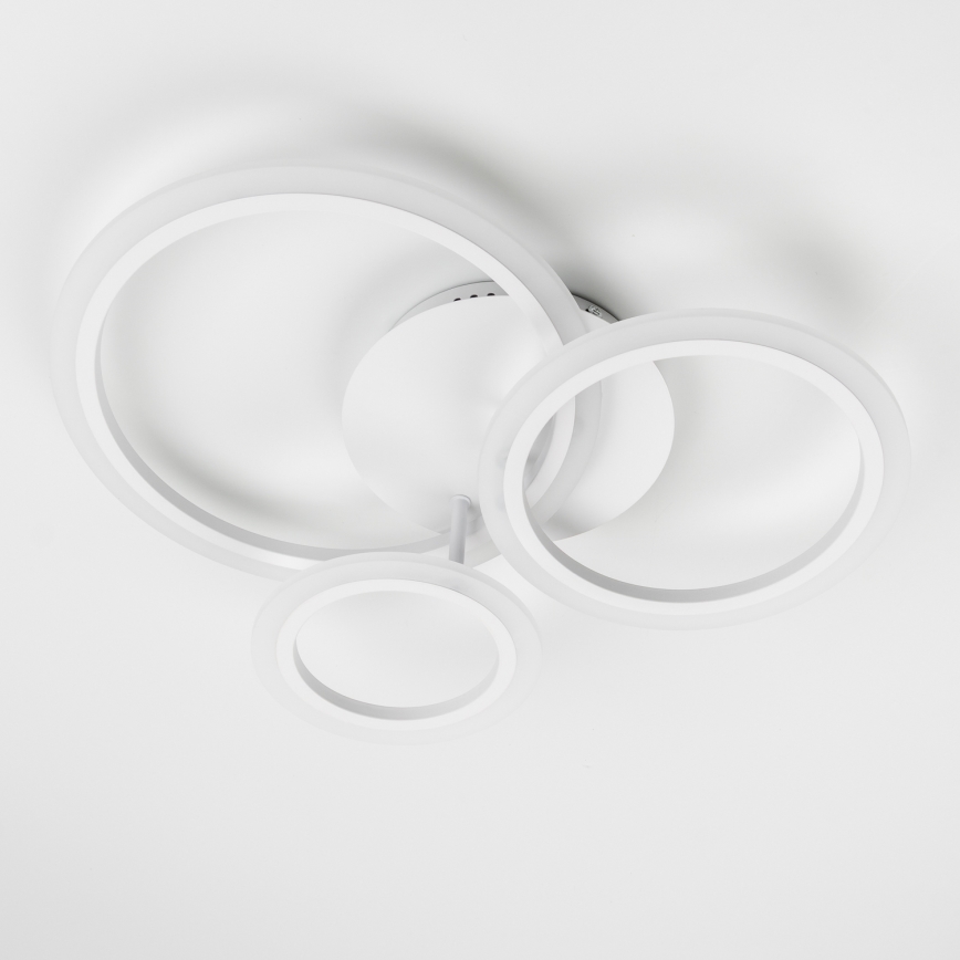 Brilagi - Lámpara de techo LED regulable ORBITS LED/40W/230V 3000-6500K blanco + control remoto