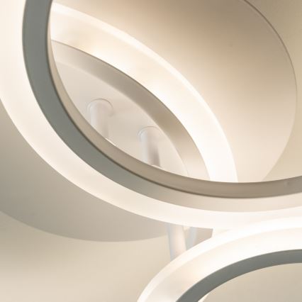 Brilagi - Lámpara de techo LED regulable ORBITS LED/40W/230V 3000-6500K blanco + control remoto