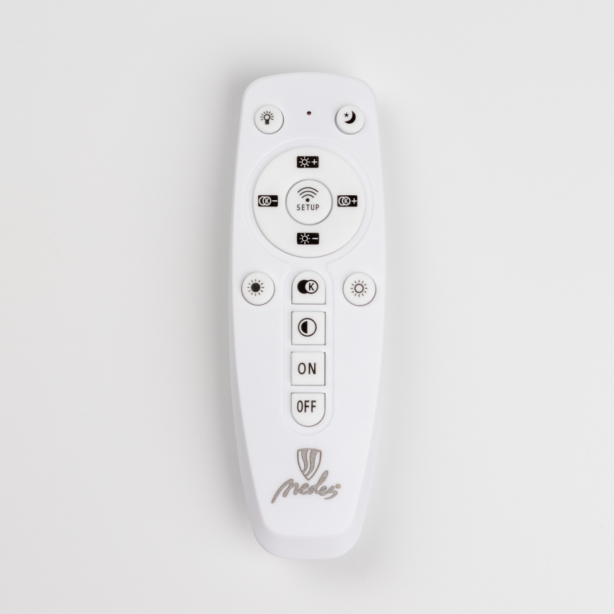 Brilagi - Lámpara de techo LED regulable ORBITS LED/40W/230V 3000-6500K blanco + control remoto