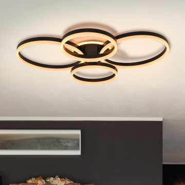 Brilagi - Lámpara de techo LED regulable ORBITS LED/52W/230V 3000/4000/6000K + mando a distancia