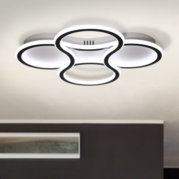 Brilagi - Lámpara de techo LED regulable ORELLI LED/53W/230V 3000/4000/6000K + mando a distancia