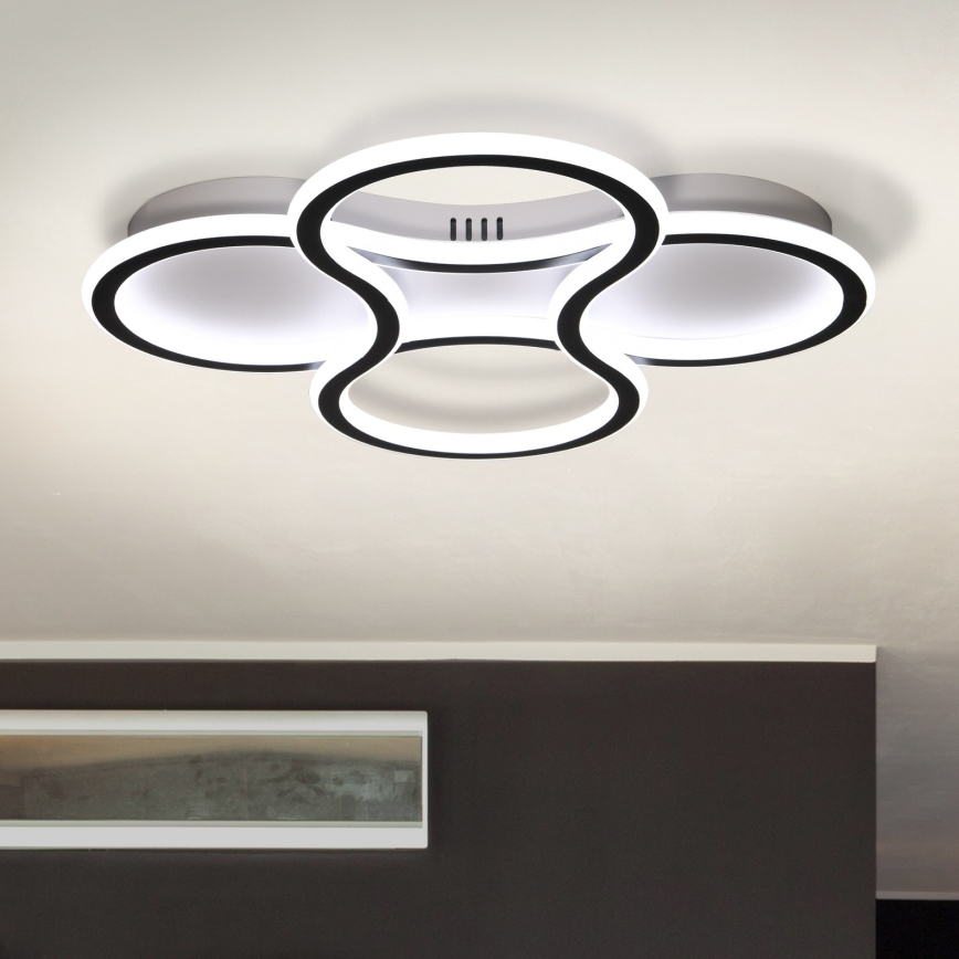 Brilagi - Lámpara de techo LED regulable ORELLI LED/53W/230V 3000/4000/6000K + mando a distancia
