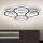 Brilagi - Lámpara de techo LED regulable ORELLI LED/53W/230V 3000/4000/6000K + mando a distancia