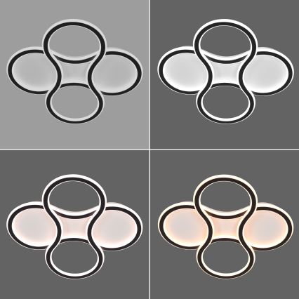 Brilagi - Lámpara de techo LED regulable ORELLI LED/53W/230V 3000/4000/6000K + mando a distancia