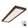 Brilagi - Lámpara de techo LED regulable para baño WOODY FRAME LED/50W/230V roble nogal 120x30 cm 3000-6000K IP44 + mando a distancia