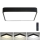 Brilagi - Lámpara de techo LED regulable POOL LED/36W/230V 3000-6000K 40x40 cm negra + mando a distancia
