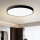 Brilagi - Lámpara de techo LED regulable POOL SMART LED/100W/230V 3000-6000K diám. 80 cm Wi-Fi Tuya negra + control remoto