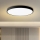 Brilagi - Lámpara de techo LED regulable POOL SMART LED/128W/230V 3000-6000K de 100 cm Wi-Fi Tuya negra + mando a distancia