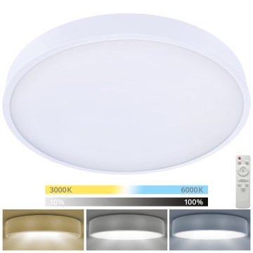 Brilagi - Lámpara de techo LED regulable POOL SMART LED/60W/230V 3000-6000K 50 cm + mando a distancia blanca